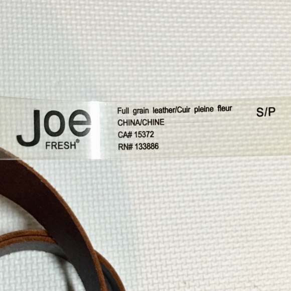 Joe Fresh leather belt - Picture 3 of 3